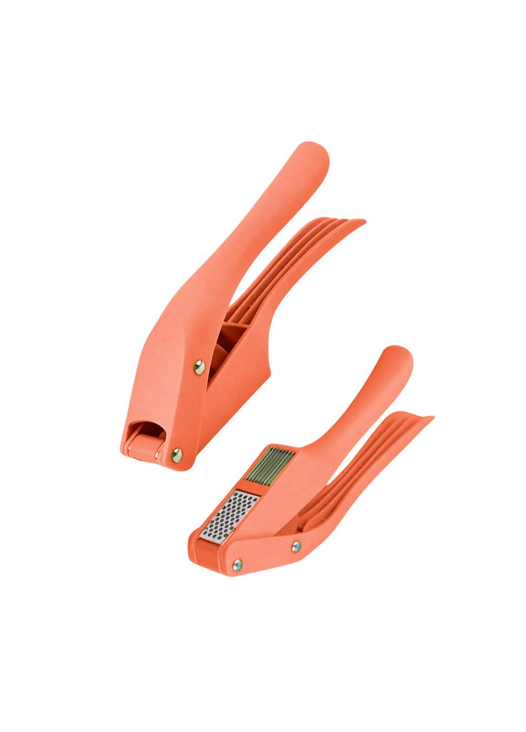 Многофункциональный пресс измельчитель для чеснока чесночница с функцией нарезки чеснока дольками (2 в 1) Kitchen Master (322618019)