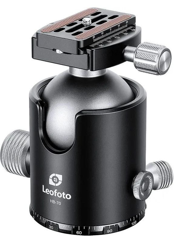 Головка штативна Leofoto HB70 з затискачем ARCA No Brand (316435011)