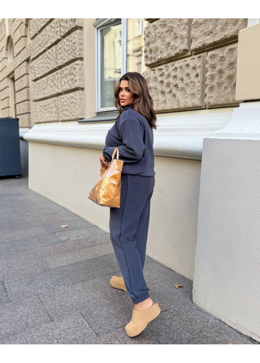 🔥Стильний прогулянковий костюм двійка (штани + кофта), двосторонній теплий фліс — ЗАМІРИ В ОПИСІ🔥 DK/DL Мода без кордонів (370493399)