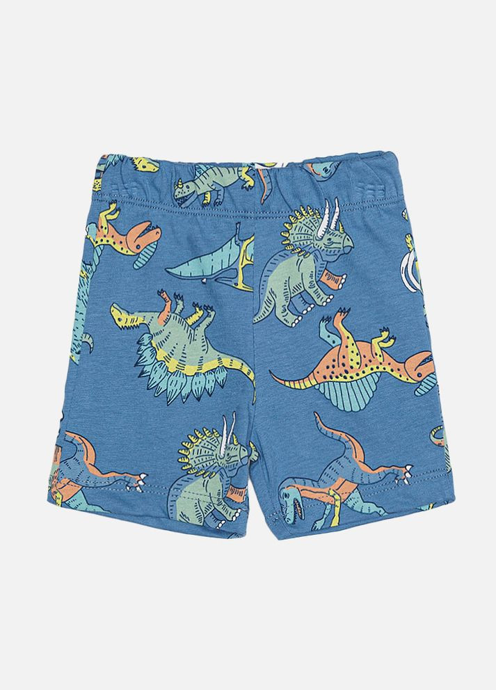 Молочный летний костюм с шортами для мальчика цвет молочный cb-00213032 Pengim