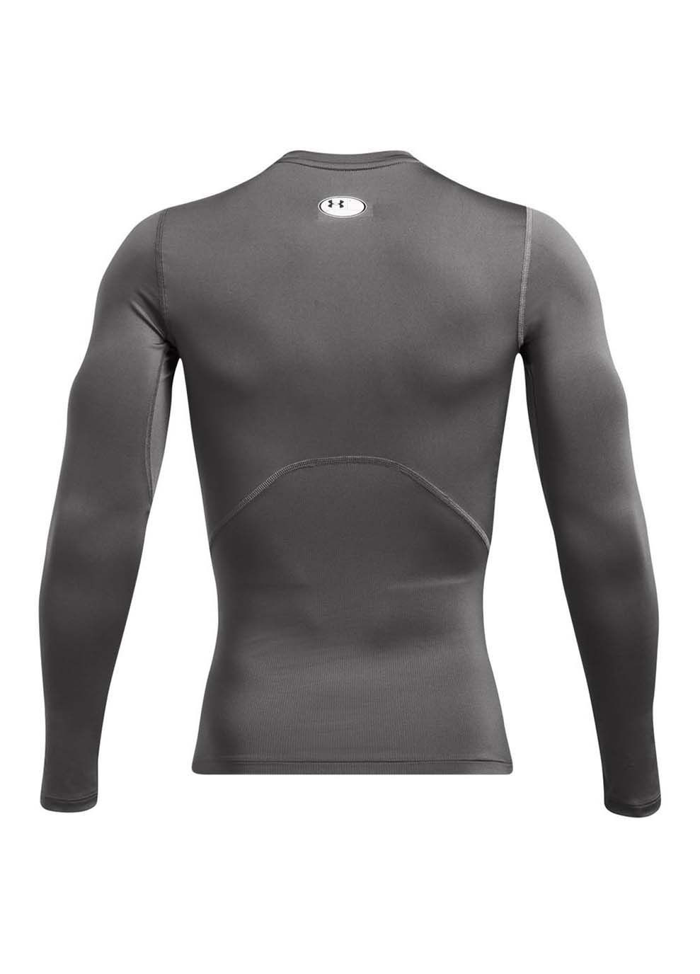 Серый демисезонный лонгслив Under Armour