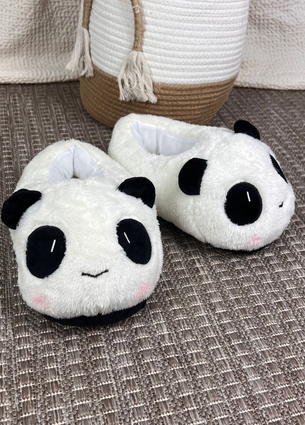 Капці кімнатні чоловічі Панда з антиковзною підошвою My Kigu (368618684)