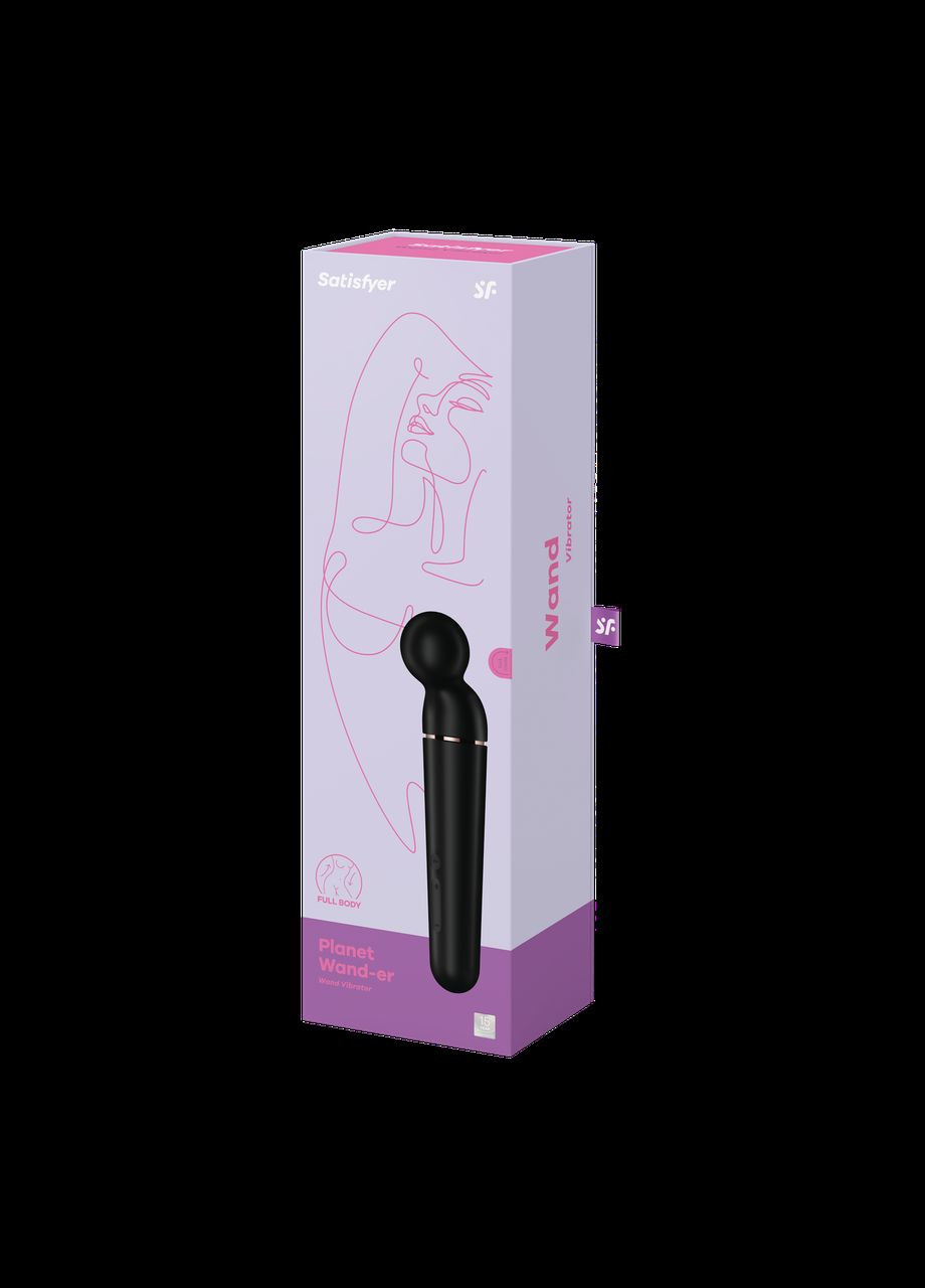 Вібромасажер Planet Wand-er Black/Rosegold MULTISHOP Satisfyer (341303428)