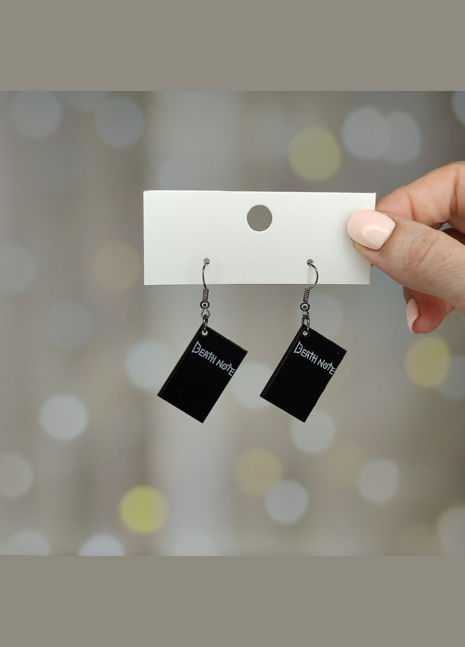 Сережки "Зошит смерті. Death Note" SureGeek (317046653)