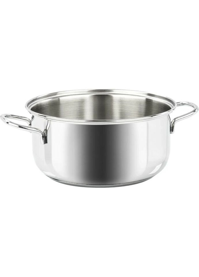 Кастрюля Bonita 266102018 18 см 2.1 л серебристая Barazzoni (335972692)