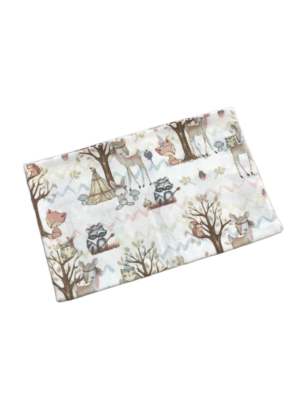 Фланелевая пеленка "Звери" Moontime (366037140)