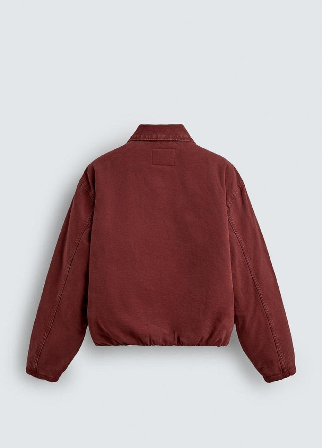 Бордова демісезонна куртка Zara