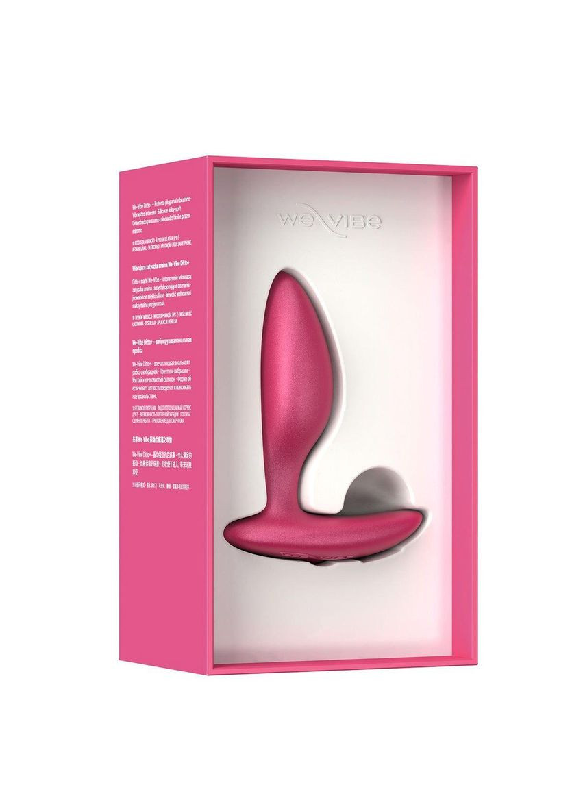 Анальна смарт-вібропробка Ditto+ Cosmic Pink з пультом ДУ We-Vibe (303911083)