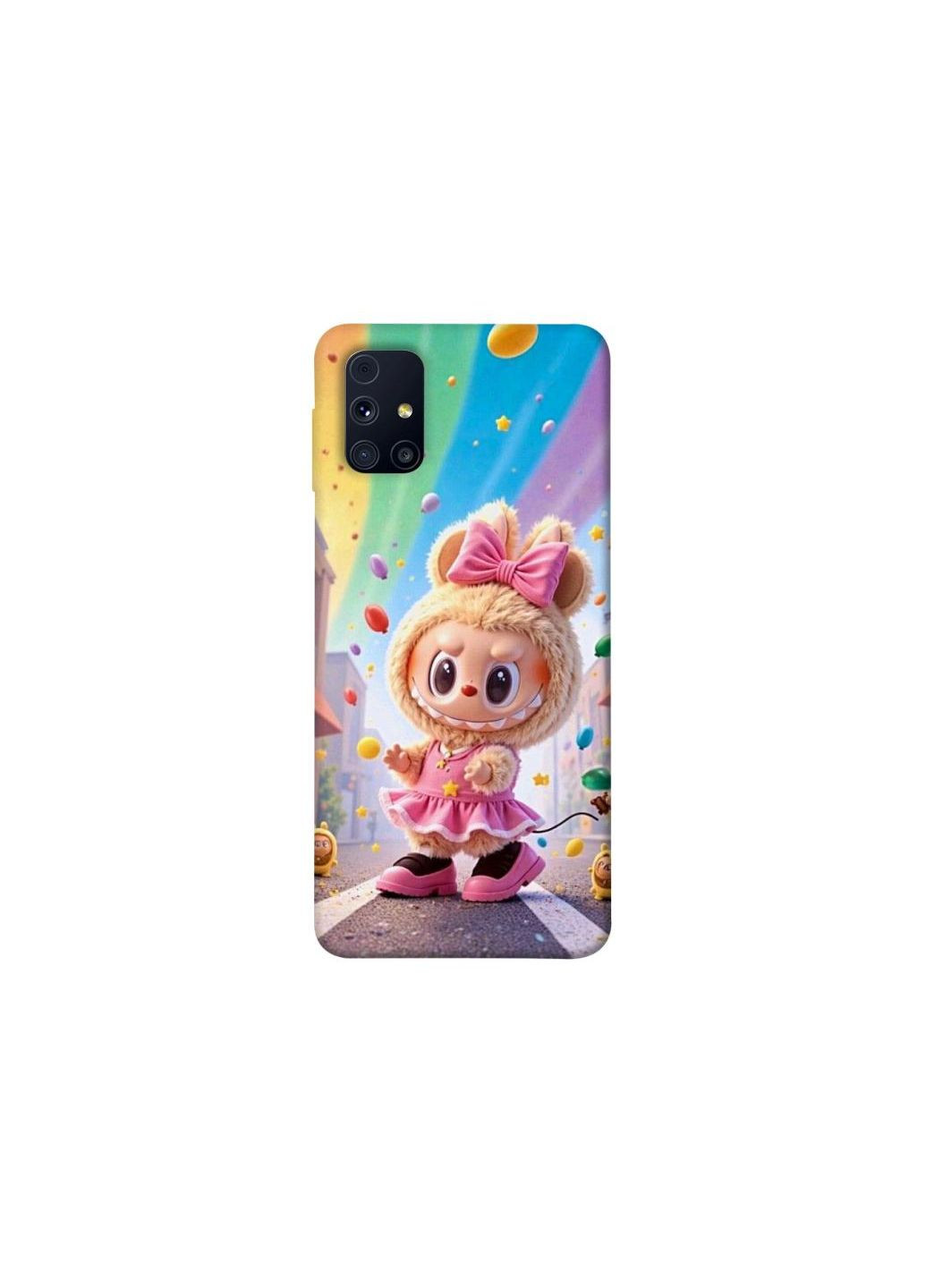 Чохол на Samsung Galaxy M31s Labubu rainbow Frontalka (361989168)