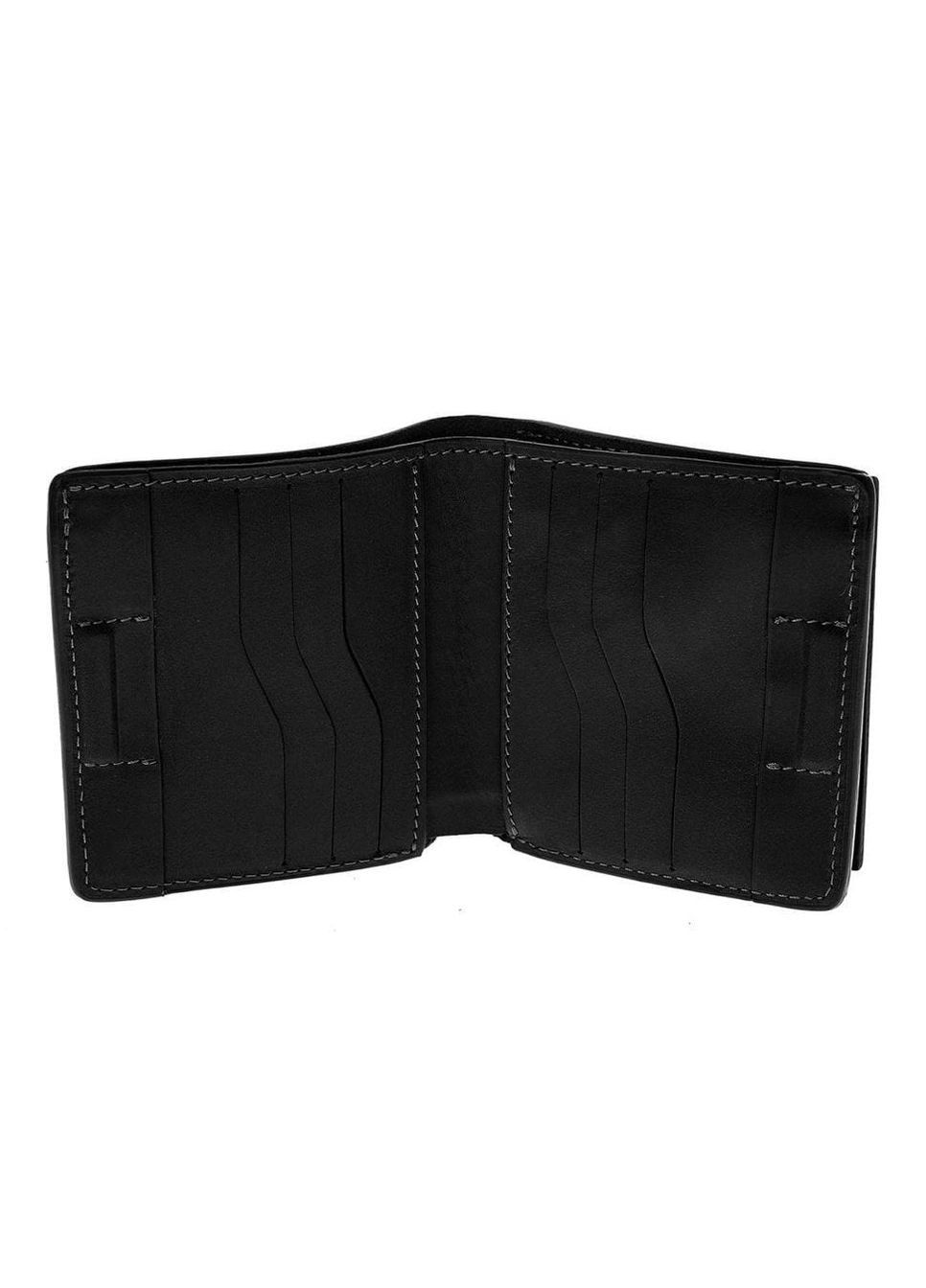 Портмоне Lettera с монетницей, черный GP 537110 Grande Pelle (329440763)