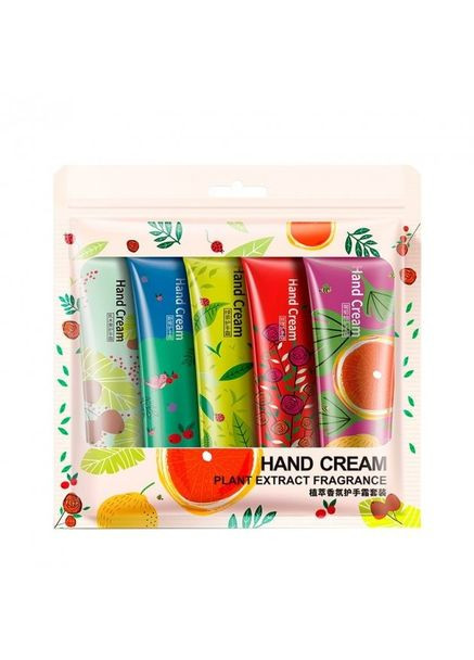 Bioaqua Набор натуральных кремов для рук увлажнение, питание, омоложение и заживление Hand Cream 5*30 G — Крем, Китай (361865611)