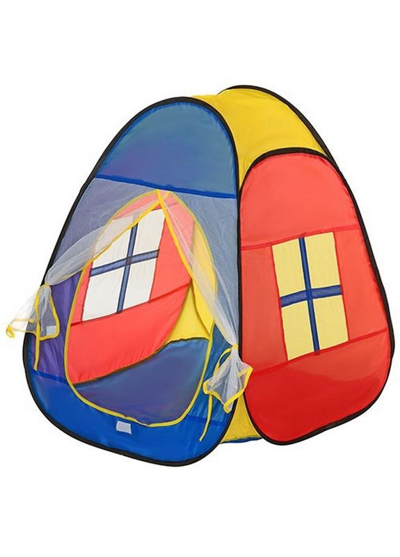 Дитячий намет "Піраміда" 1423, 86 х 77 х 74 см 1 вхід-сітка 2 вікна-сітки No Brand (354750514)