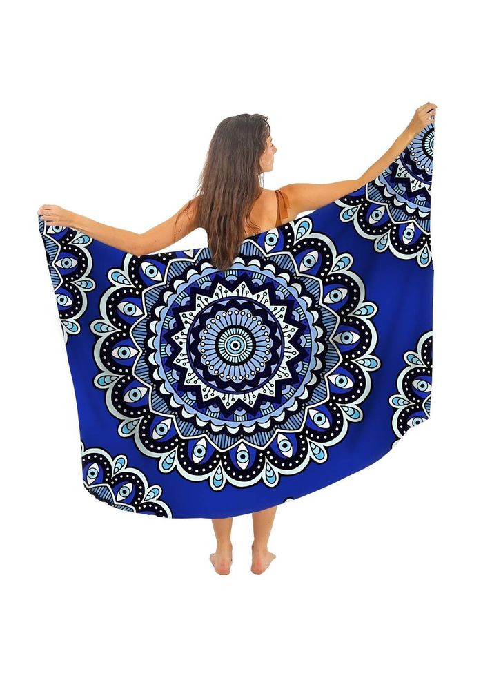 Парео пляжное с 3D принтом Mystic Eye 31057 150х180 см FlexDress (336873607)