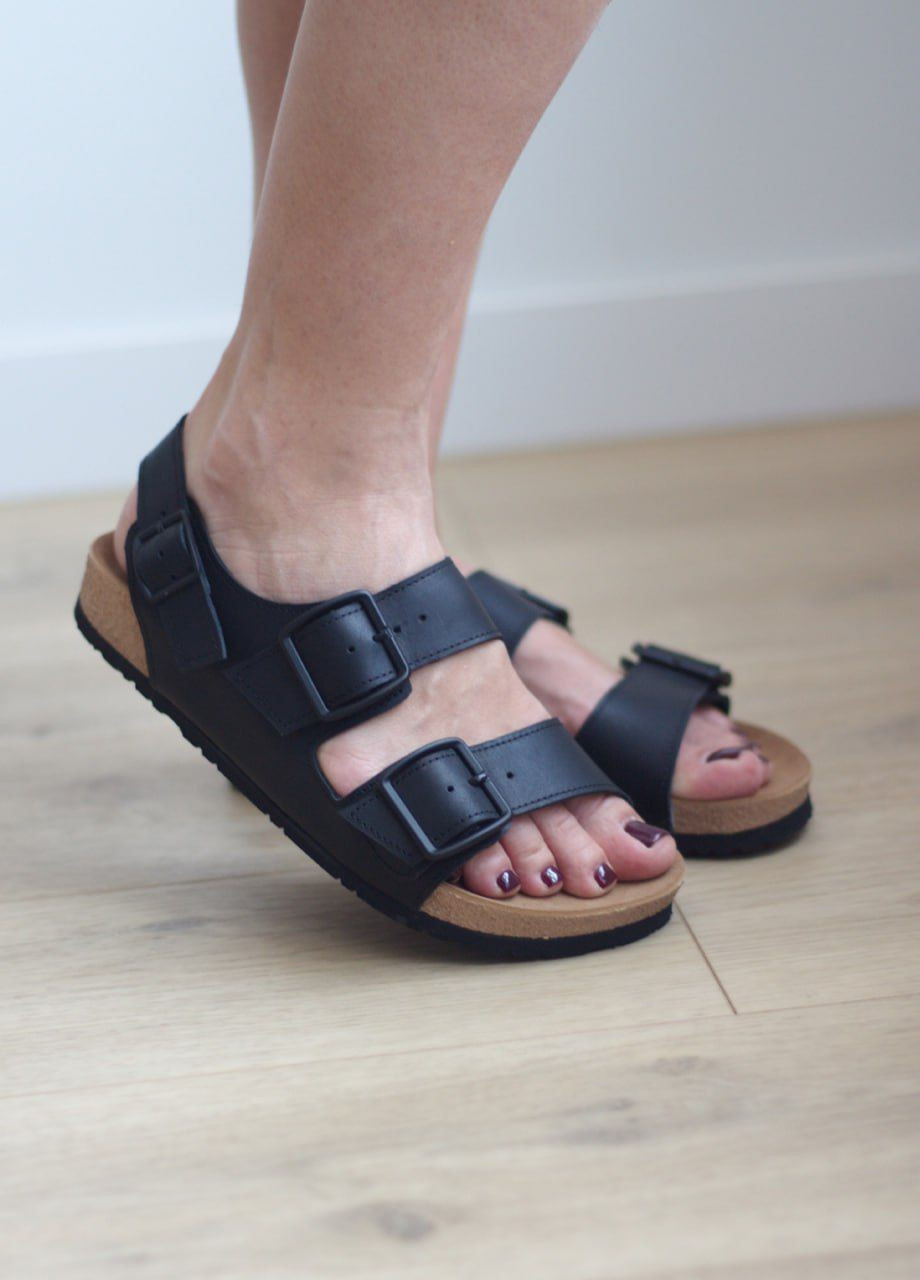 Босоніжки жіночі з натуральної шкіри No Brand 1508 (338254852)