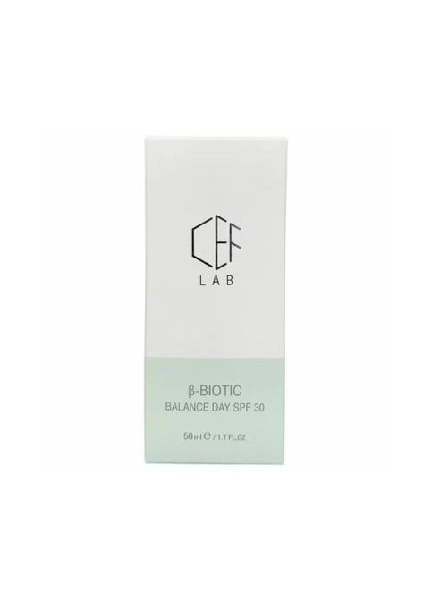 No Brand Крем матированный дневной с SPF 30 для жирной кожи Cef Lab B - Biotic Line Balance Day SPF 30 — Крем, (341330667)