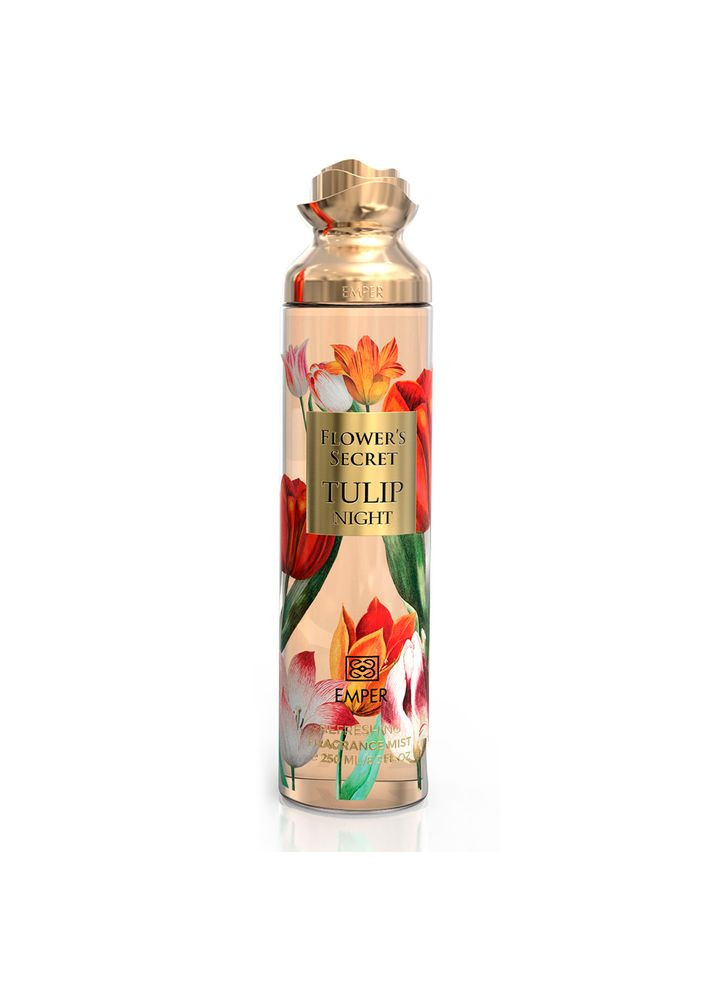 Спрей для тіла жіночий body mist Flower'S Secret Tulip Night - 250 мл Emper (305572056)
