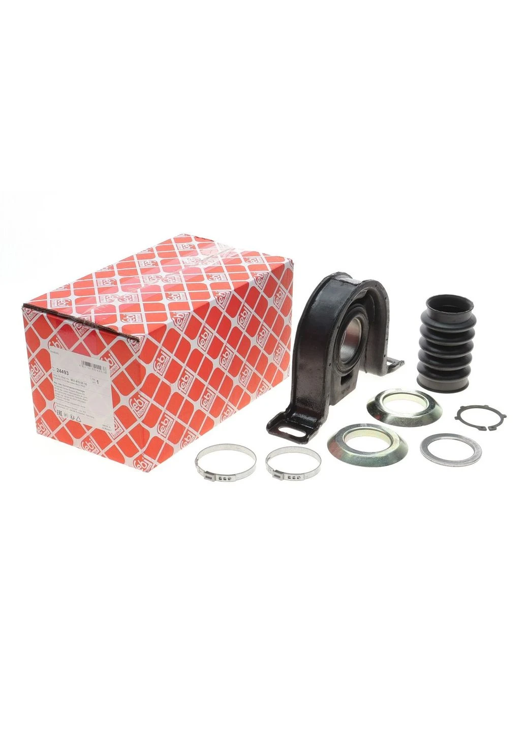 Підшипник валу кард. MERCEDES КПП (вир-во FEBI) 24493 Febi Bilstein (366736854)