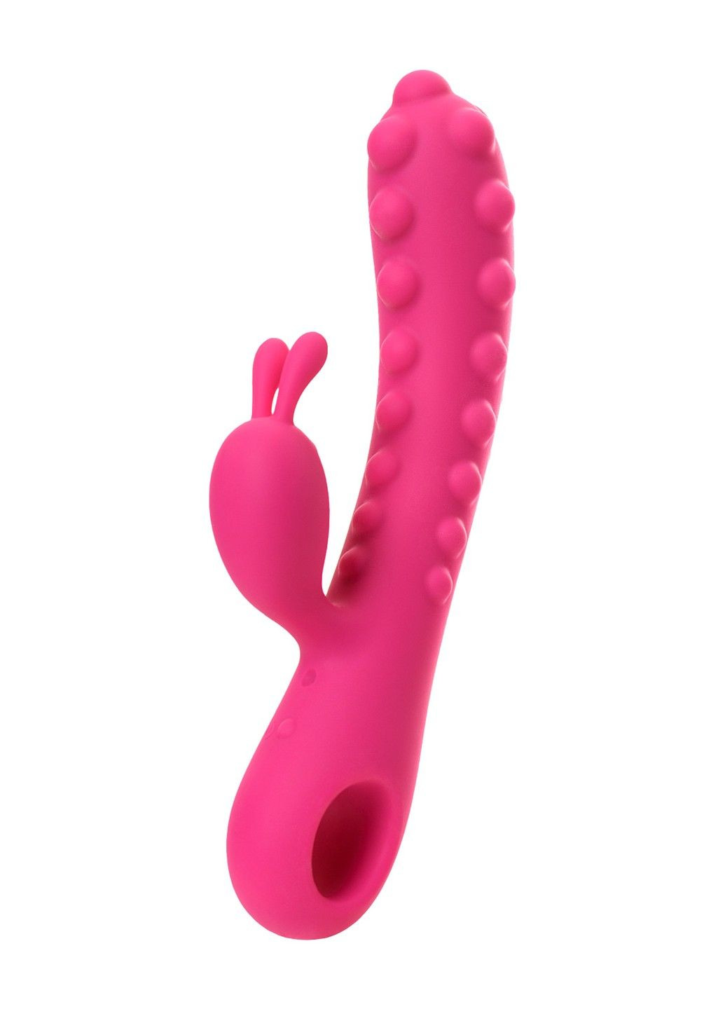 Вібратор-кролик зі стимулюючими кульками SMON No. 1, рожевий Kokos (289784373)