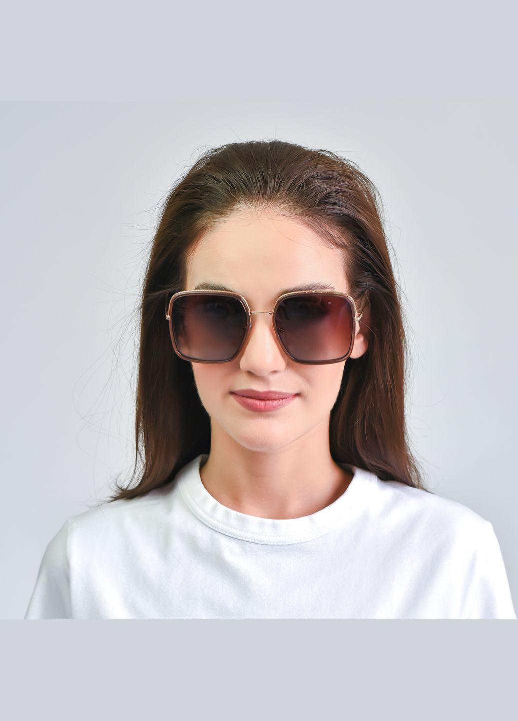 Сонцезахисні окуляри з поляризацією Квадрати жіночі LuckyLOOK 578-501 (289360131)
