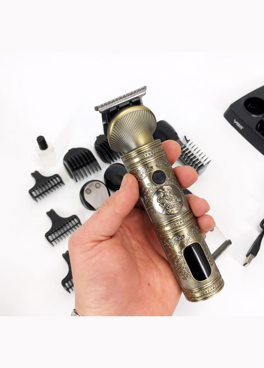 Професійний набір/машинка для стрижки волосся 6 в 1 V-106, бритва триммер для бороди VGR (364665387)