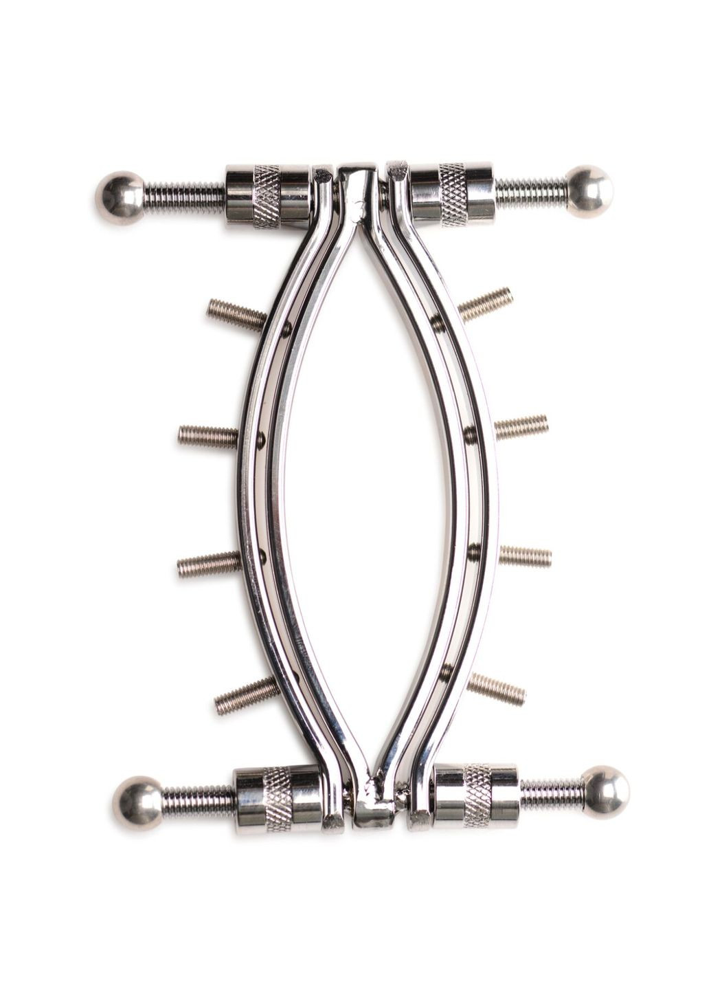 Зажим для вагины : Spread 'Em Poker Vagina Clamp with Adjustable Pressure Screws, ши Master Series (369946029)