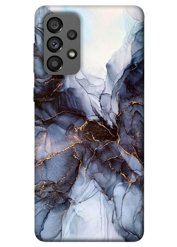 Чохол з принтом для Samsung Galaxy A73 5G / для самсунг-галаксі А73 Чорно мармур No Brand (334859000)