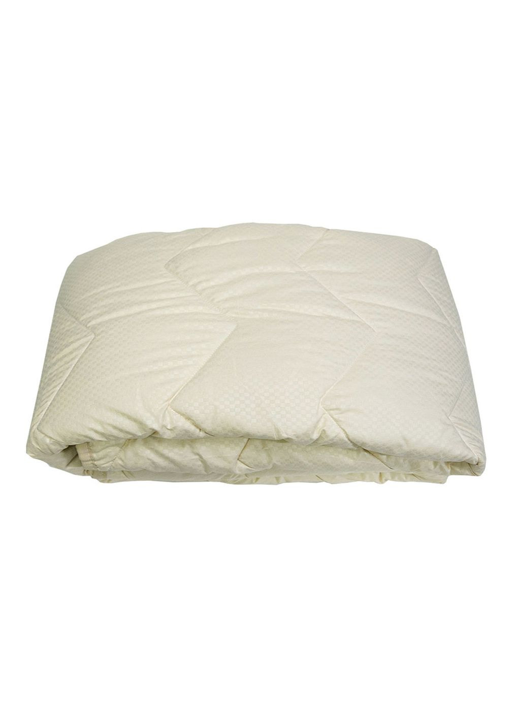 Одеяло антиаллергенное стеганое Комфорт зиг-заг бежевое 140*205 полуторное (300 гр/м2) Vladi (330579570)
