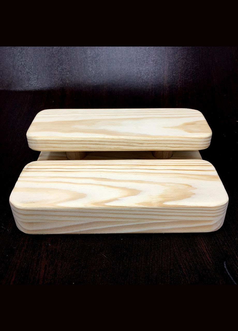 Органайзер для очков из дерева Кведа 2 бланже (ОЧК-202201) No Brand (328076674)