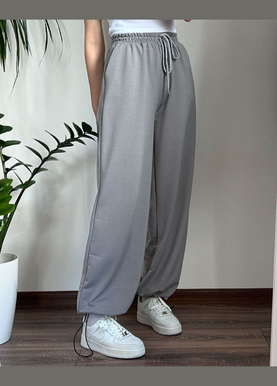 Жіночі базові прямі штани з утяжками No Brand Р1347-644/3 (339102981)