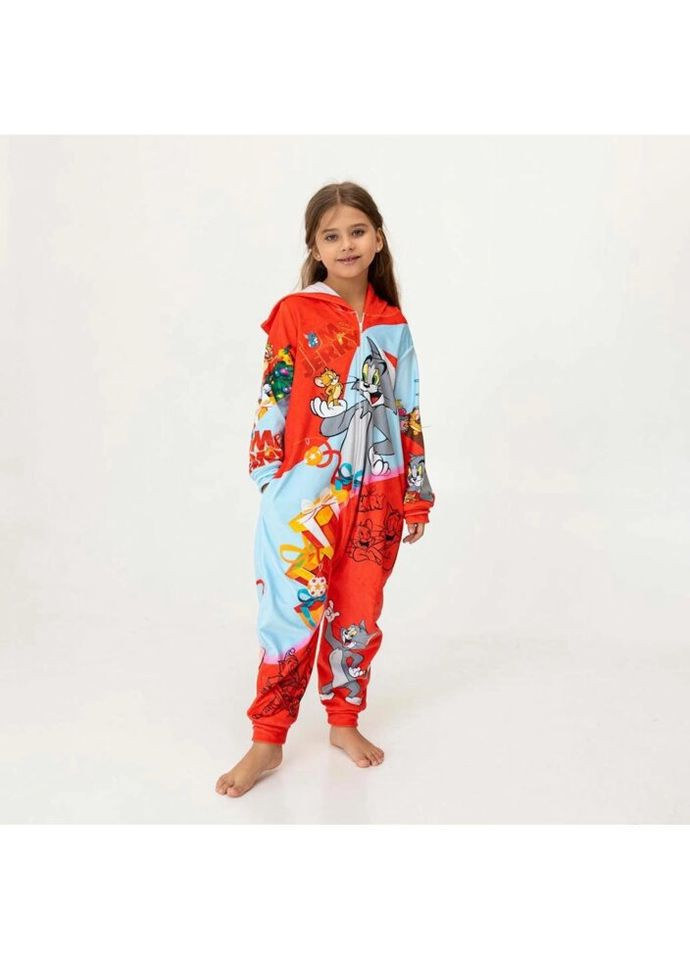 Кигуруми детское 3D Том и Джерри 3054, 1, 140 15199 140, см FlexDress (324623501)