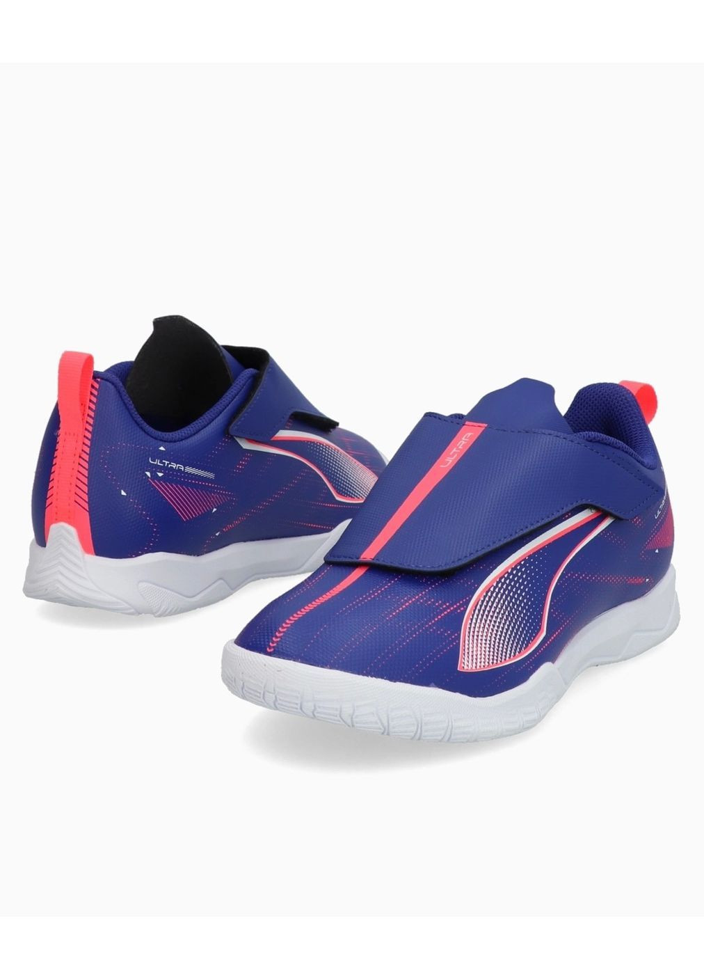 Фиолетовые футзалки ultra 5 play in junior – темно-синий Puma