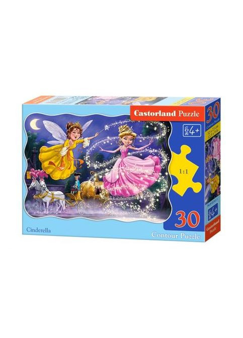 Пазли "Попелюшка" В-03747 30 елементів Castorland (292708156)