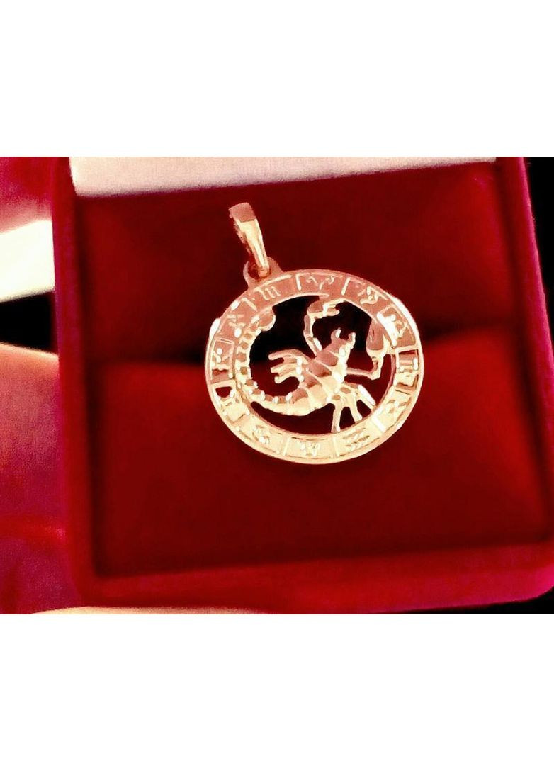 Позолочений Кулон "Скорпіон". Позолота No Brand (351902969)