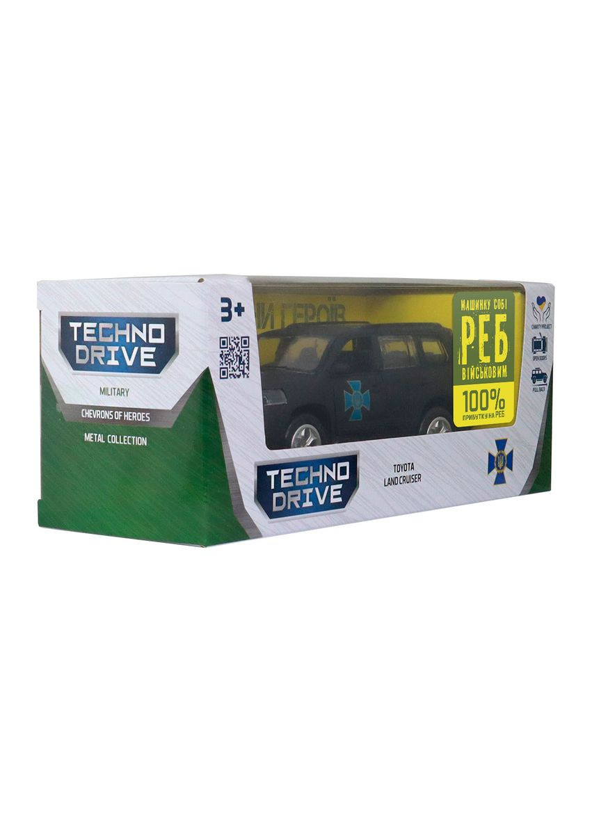 Автомодель Шевроны Героев Toyota Land Cruiser ЦСО Альфа () TechnoDrive KM6010SA (333930486)