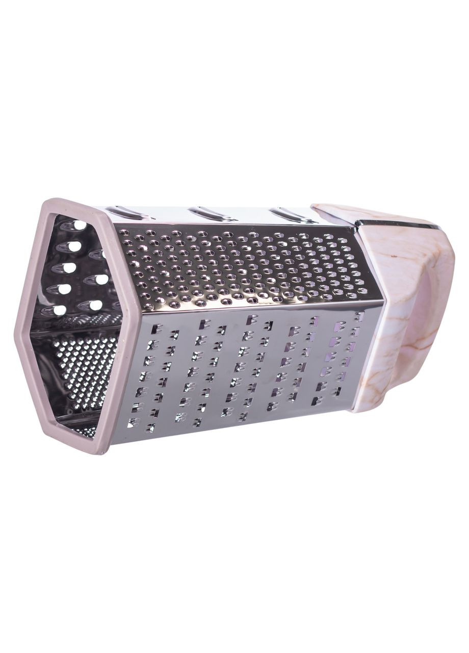 Терка шестигранная ручная для овощей и фруктов 8-7 многофункциональная терка-пирамида из нержавеющей стали для кухни ProDobro (364191072)