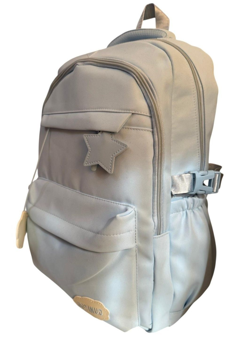 Рюкзак шкільний з трьома відділеннями 5108 блакитний No Brand (369365253)