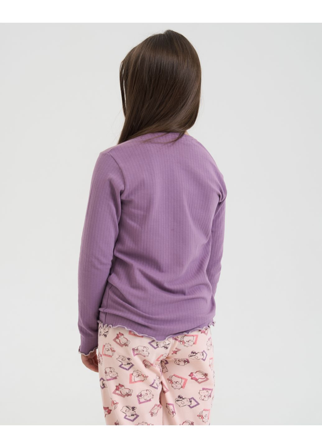 Фиолетовая пижама на девочку-подростка Nicoletta