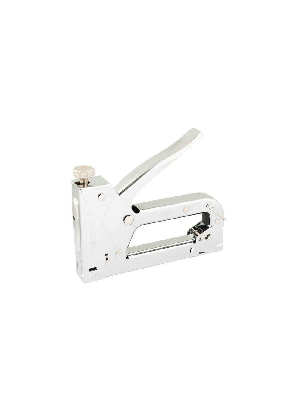 Степлер пружинний GM для скоби 4-14 мм 11.3х0.7 мм корпус метал/хром (FX-1101) Wertvoll (320576639)