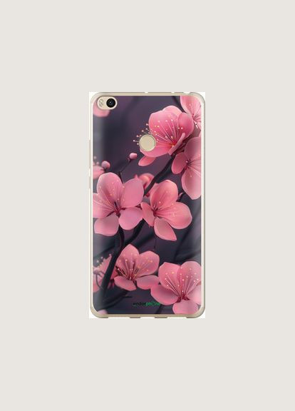 Чехол на Xiaomi Mi Max 2 Пурпурная сакура "6075t-994-2448" Endorphone (348077853)
