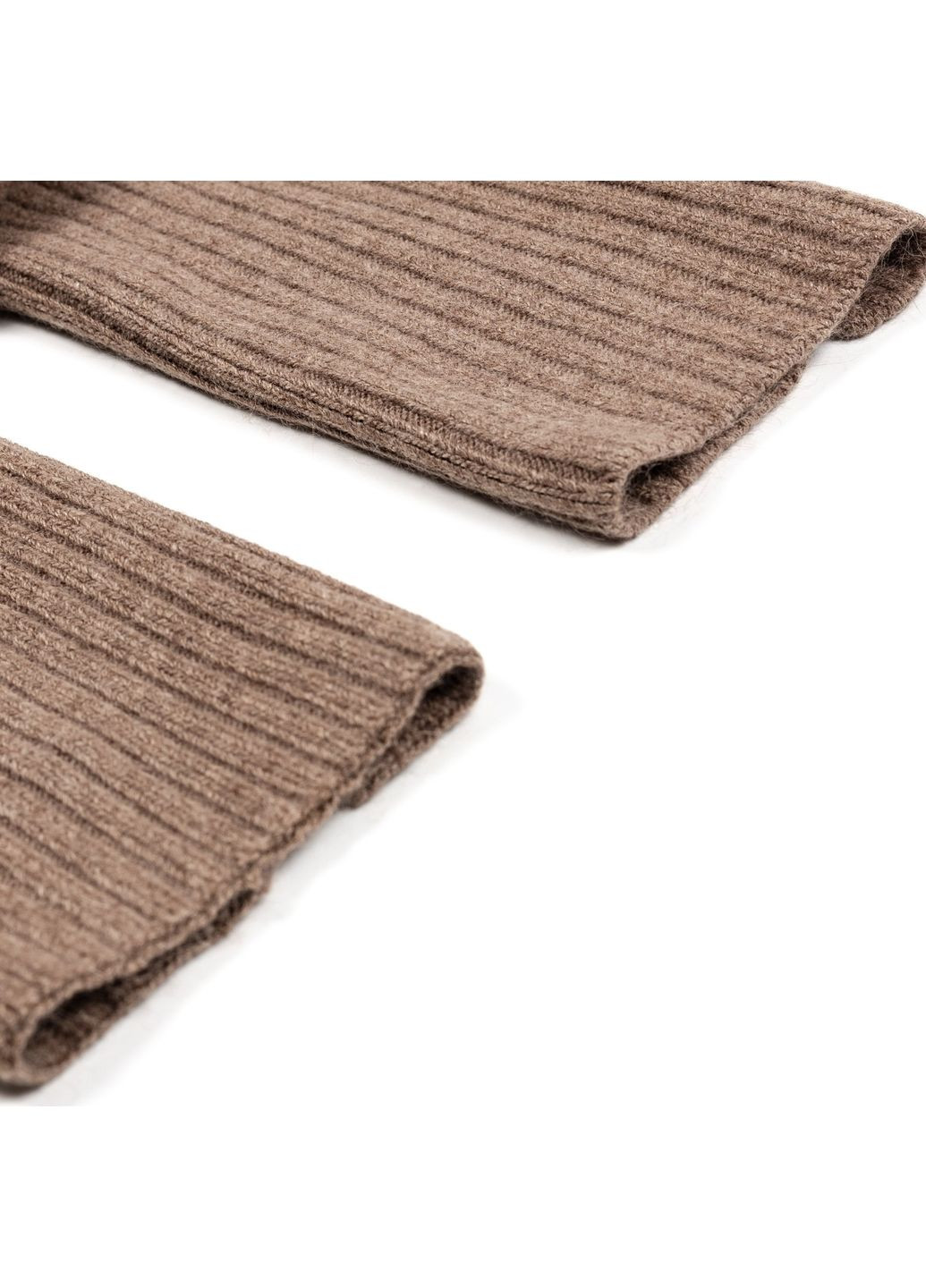 Шарф чоловічий однотонний вовна коричневий ТЕОДОР 581-630 LuckyLOOK 581-630М (351902713)