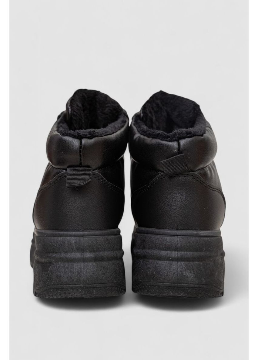 Кроссовки женские зимние на меху,, 248RAM013 Ager чёрные всесезоны (369972731)