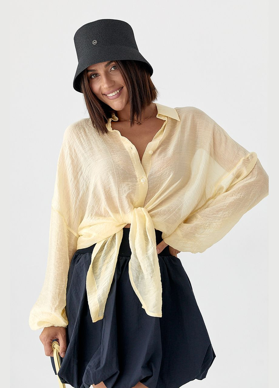 Лайм рубашка Lurex