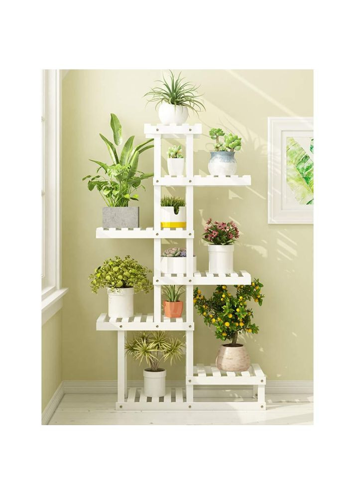 Подставка для цветов из дерева Дени зефир (ЦВТ-107820) No Brand (328225217)