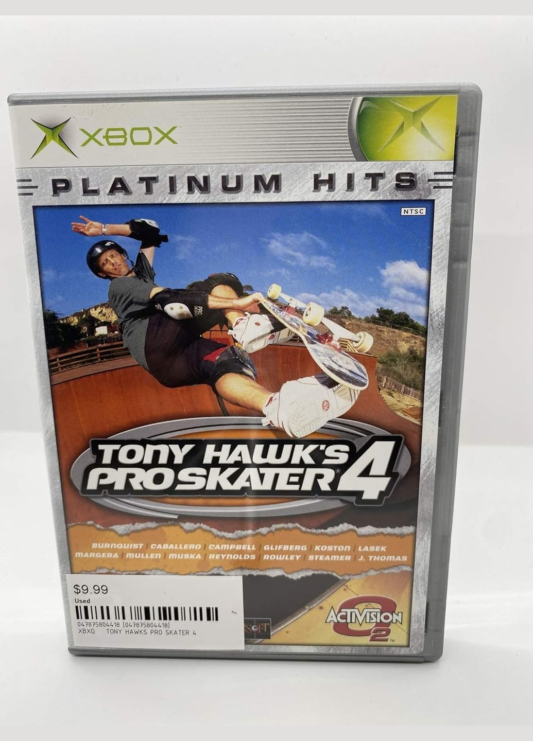 Игровой диск XBOX Tony hawk's proskater 4 Amazon (299449720)