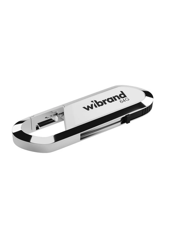 Флешка Aligator 64 ГБ USB 2.0 біла Wibrand (401883491)