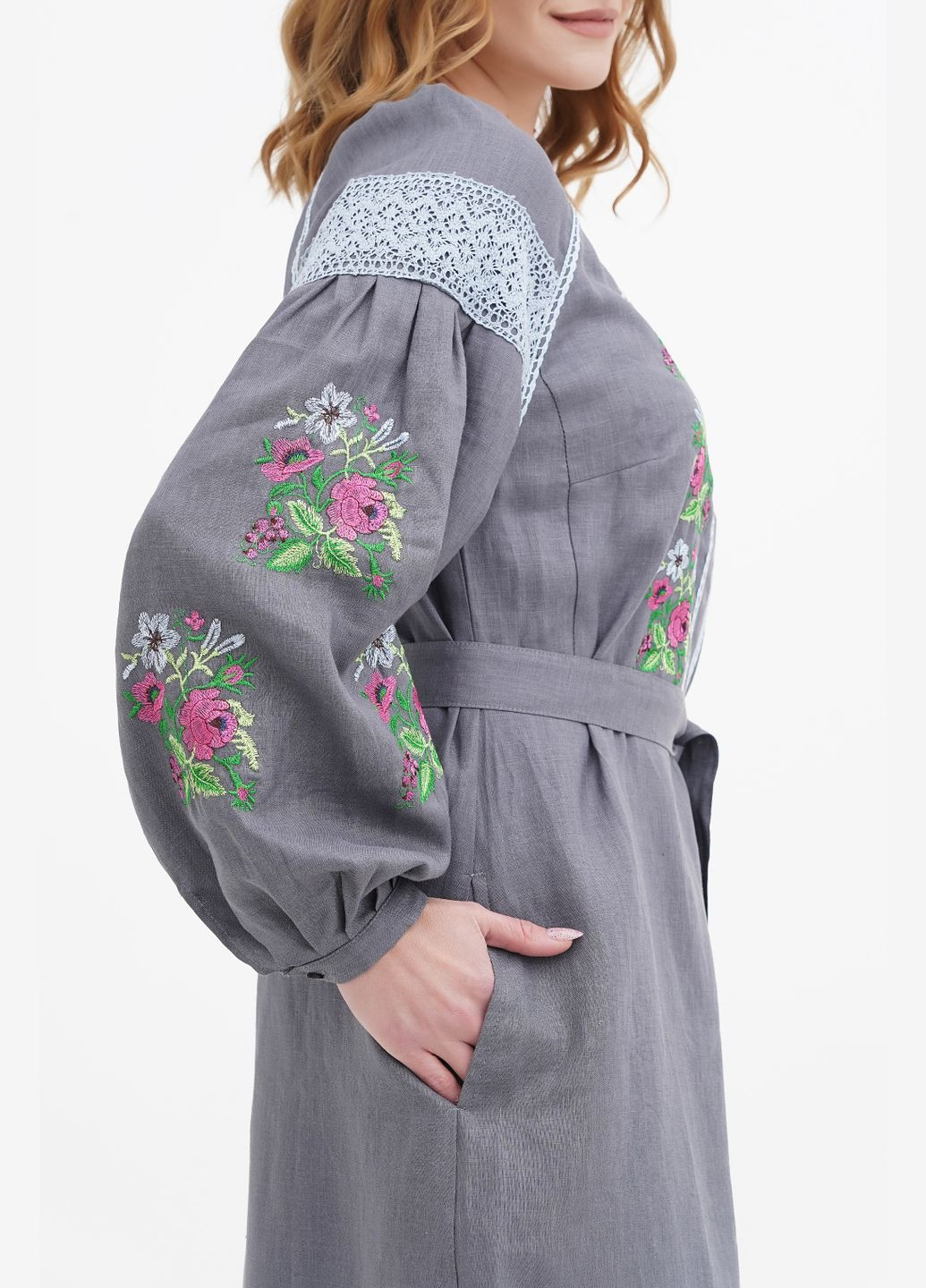 Сіра сукня настуся, р., код 0203/42/1559 ГАЛЕРЕЯ ЛЬОНУ