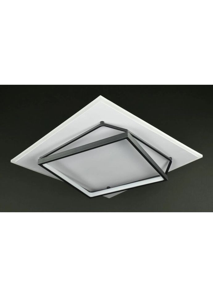 Люстра светодиодная потолочная LED светильник для квартиры на потолок лэд 27541 Белый 9х50х50 см. Sunnysky (335975724)