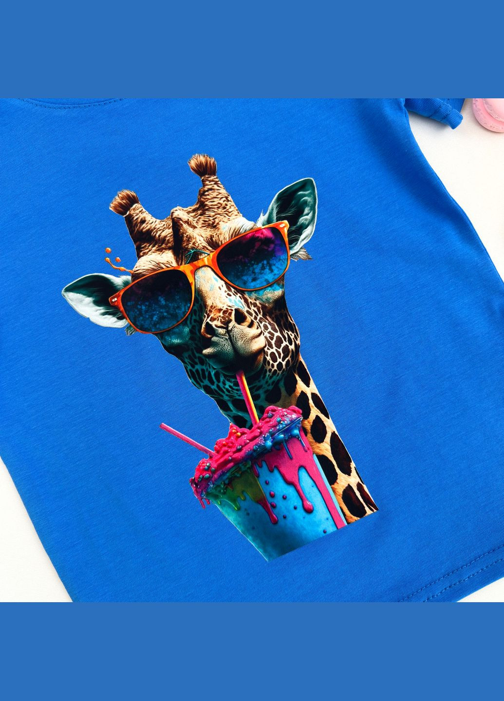 Синя літня футболка летний 3ts-c-80-02252 Marakas