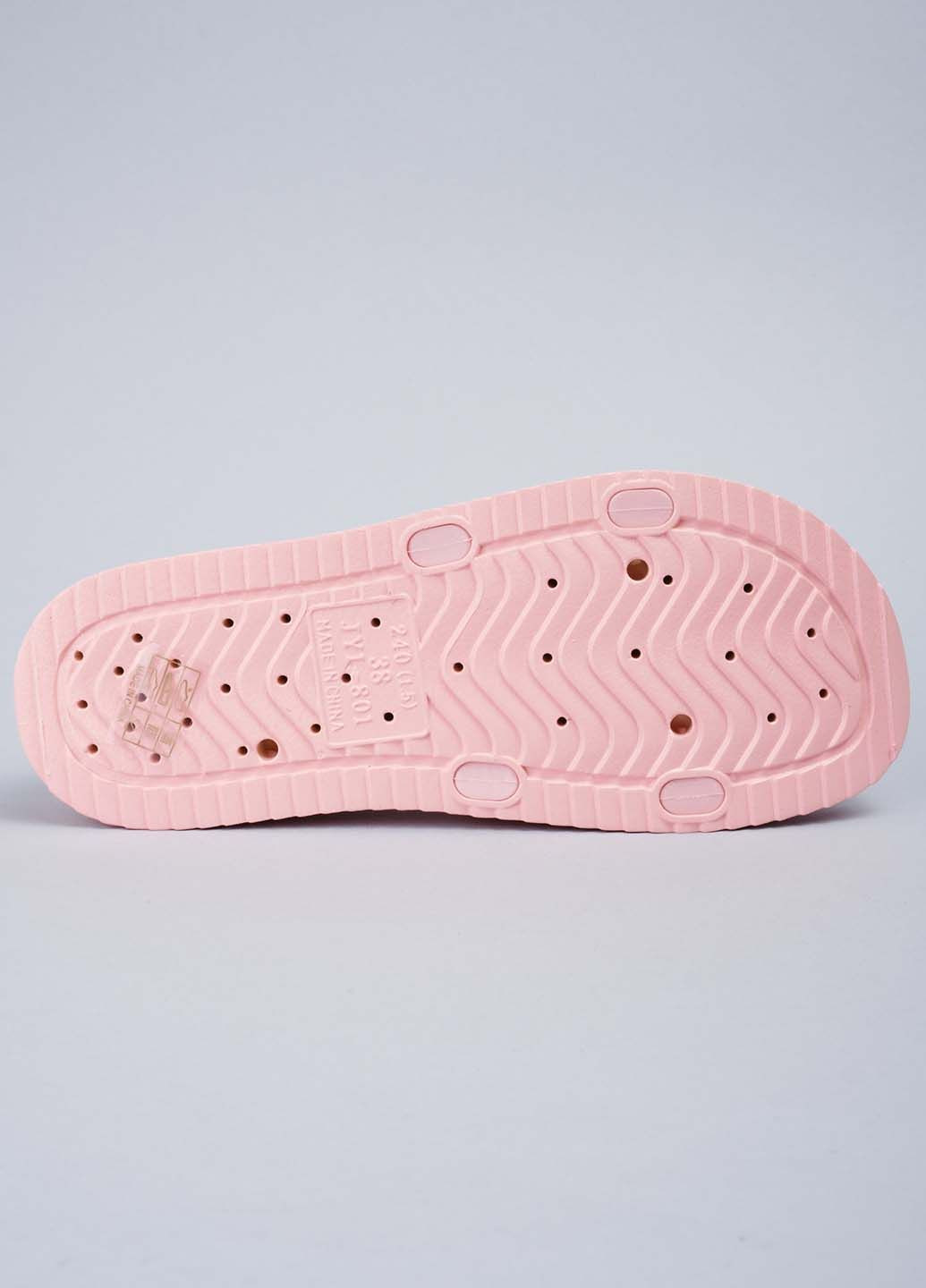 Розовые шлепанцы женские Fashion