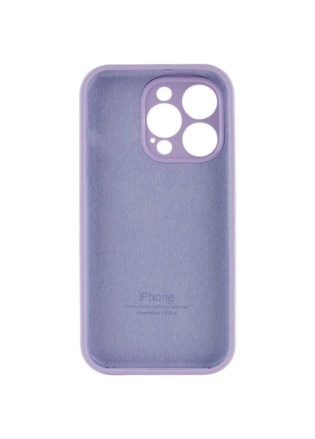 Чехол Silicone Case Full Camera Protective (AA) для Apple iPhone 14 Pro Max (6.7") Epik (389816646)